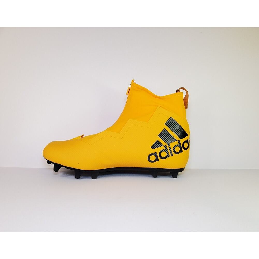 Adidas Size 13 Nasty 2.0 "Steelers" Gold Lineman Football Cleats HP8794 RARE Za2 - Picture 2 of 8